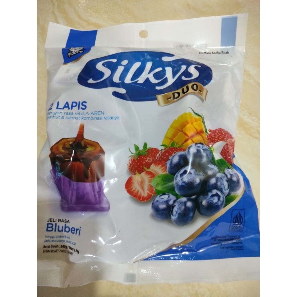 

silkys puding blueberry 260gr