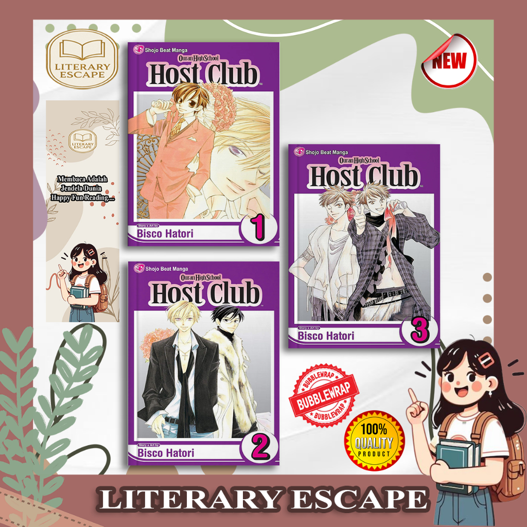 Ouran High School Host Club (18 Book Series)