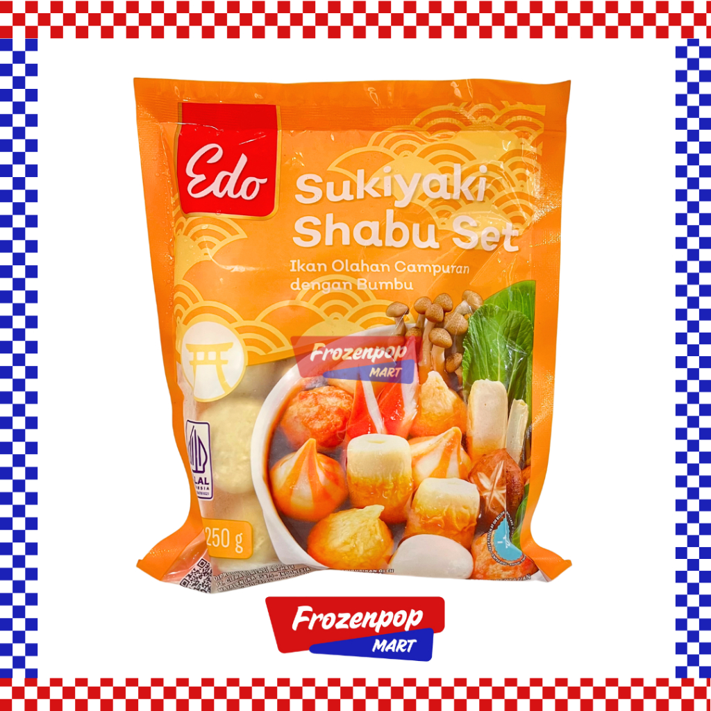 

Edo Sukiyaki Shabu Set 250 gr Siap Masak [INSTANT MALANG]