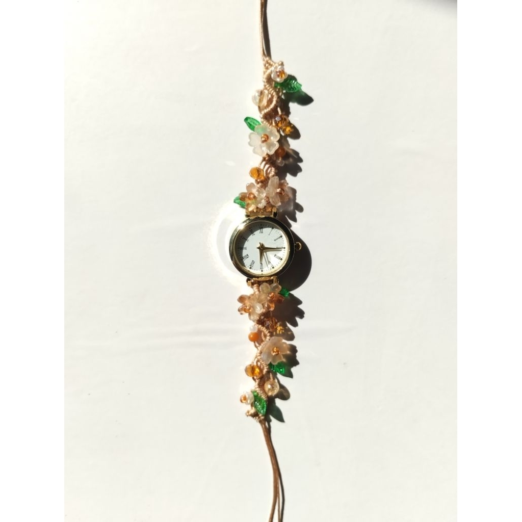 Jam Tangan Manik | Jam tangan beads | Jam tangan macrame | Jam Tangan Unik