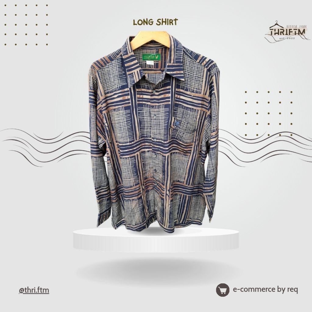 Kemeja Vintage Club L/S by Lyle & Scott