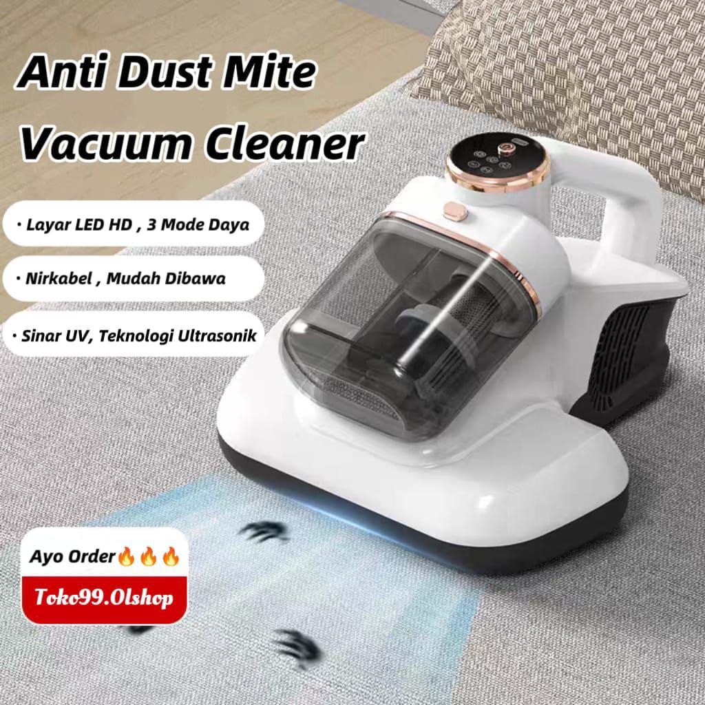 Superior Dust Mite Vacuum Cleaner 25000PA UV Pembersih Kasur Sofa Portable Vacuum Cleaner