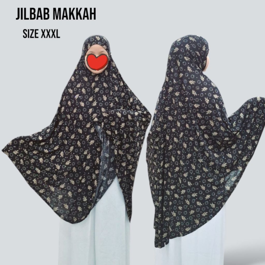 JILBAB | MAKKAH | KERUDUNG | ARAB | DUBAI | JUMBO | BERGO | XXXL
