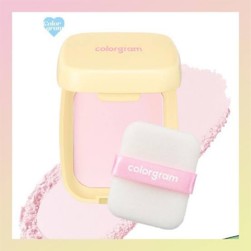 COLORGRAM sebum retouching blur pact oil control tone up 6.5g