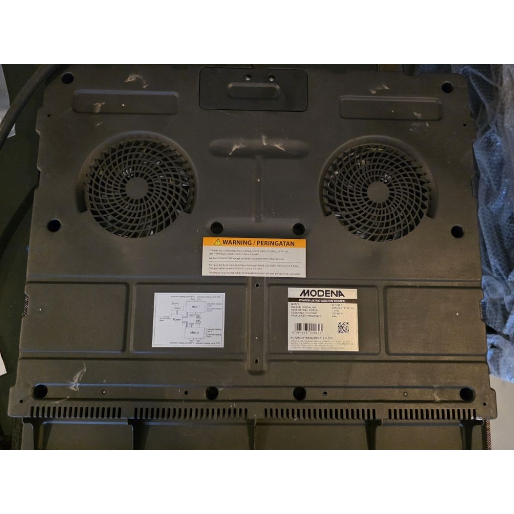 Kompor Listrik Tanam Modena