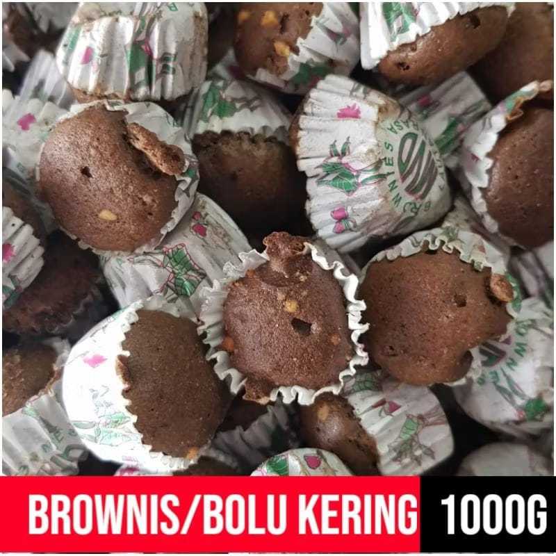 

(GRATIS ONGKIR) CEMILAN 1KG KUE BRONIS COKLAT//KUE KERING