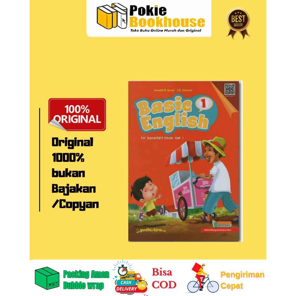 BAHASA INGGRIS KELAS 1,2,3,4,5,6 SD KURIKULUM MERDEKA YUDHISTIRA