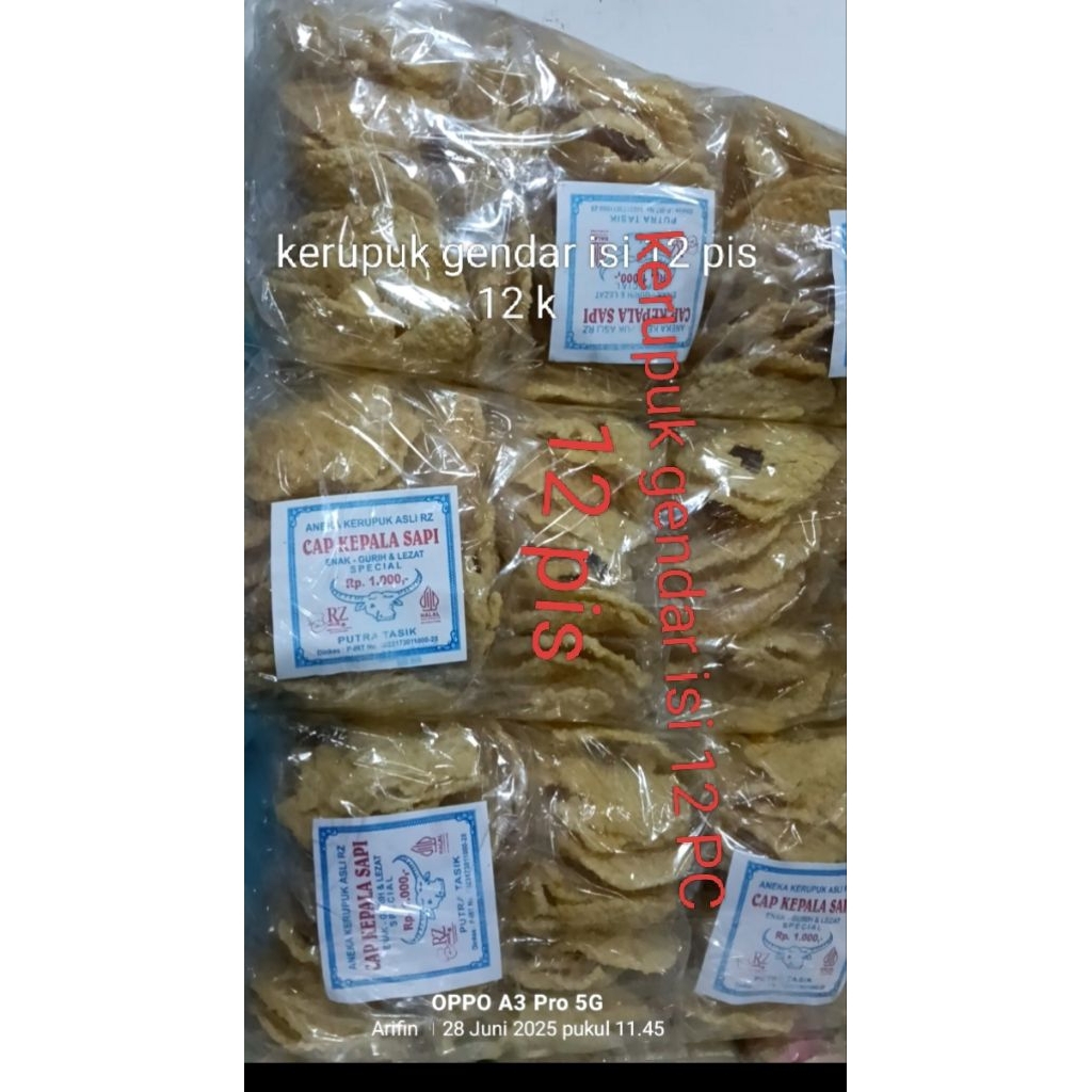 

kerupuk gendar