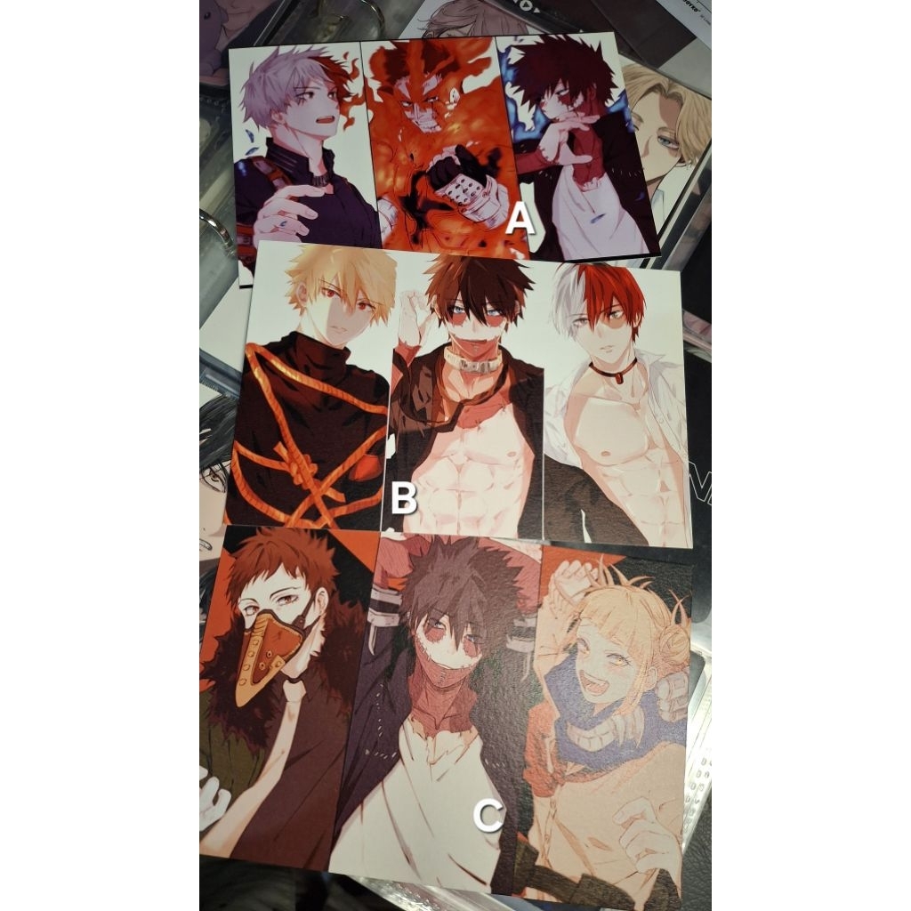 

Postcard boku no hero academia bnha by Ygintam