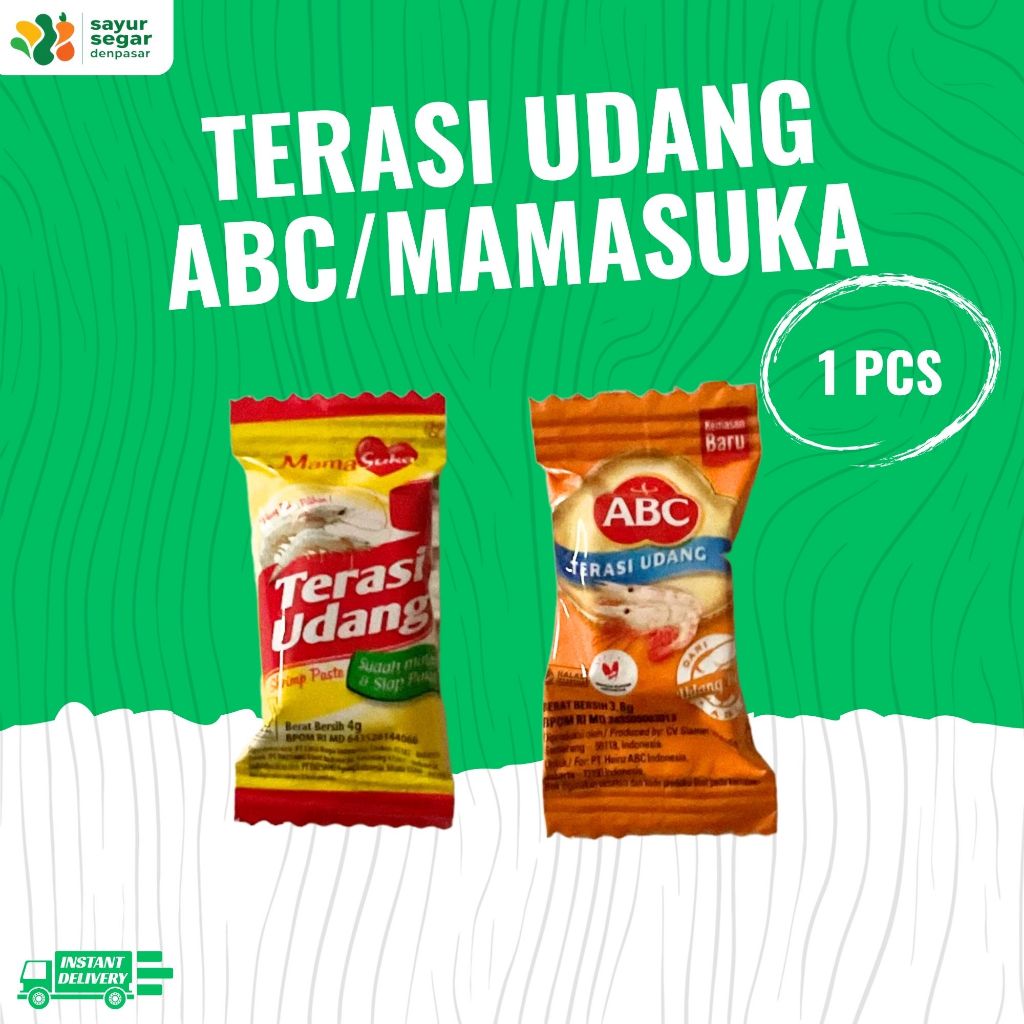 

Terasi Udang Abc/Mamasuka 1 pcs - Sayur Segar Denpasar