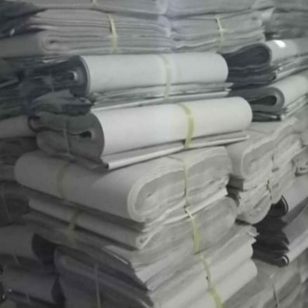 koran bekas/koran polos dan motif/hvo sablon