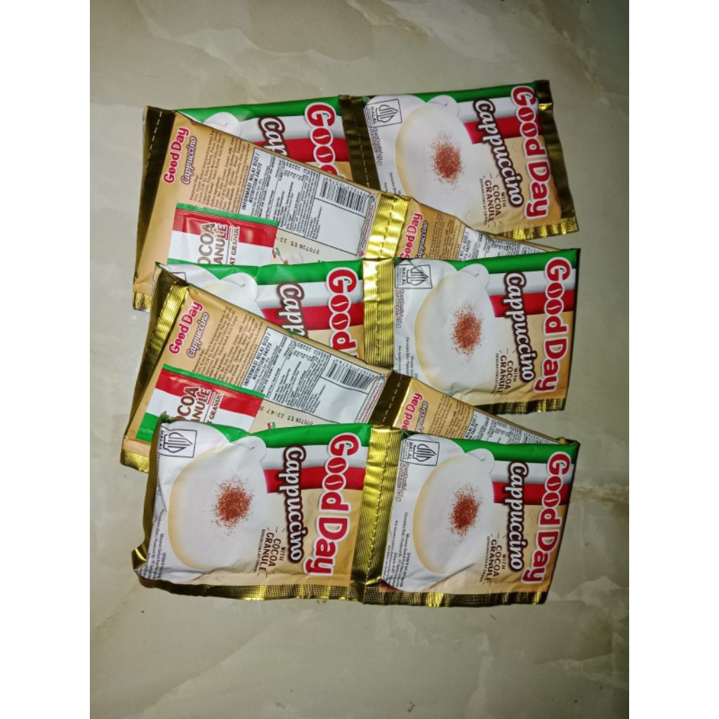 

good dah capucinno 1 renteng 10 pcs