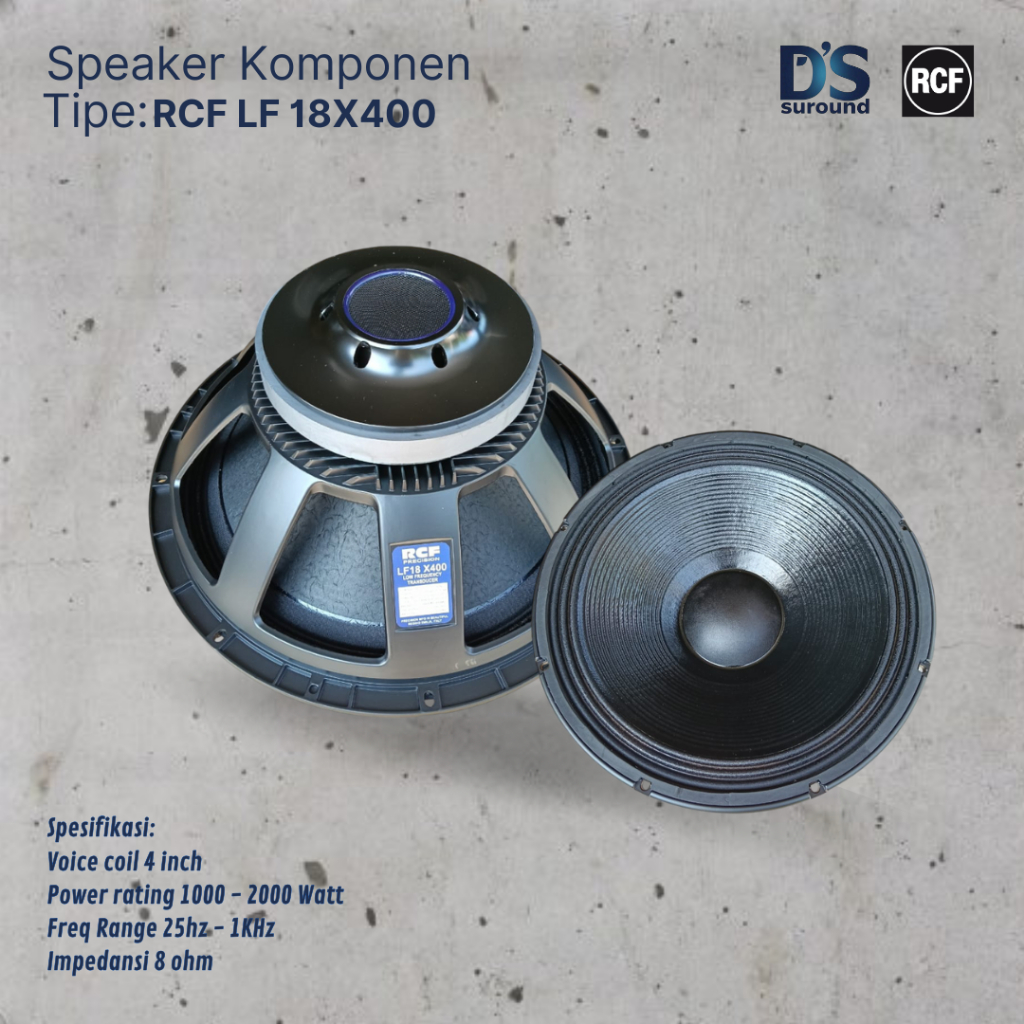 SPEAKER RCF LF 18X400 GRADE A