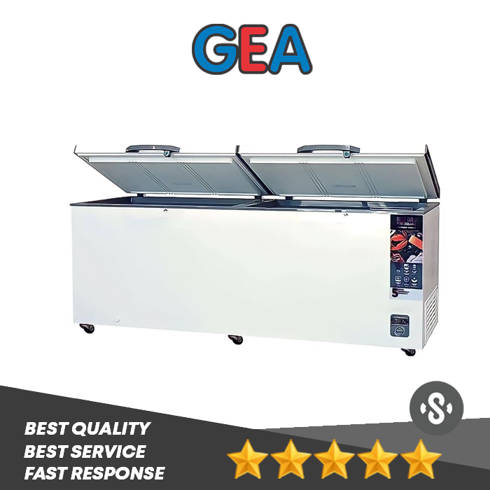 Freezer Box GEA AB750R / Chest Freezer Gea AB750 Garansi resmi
