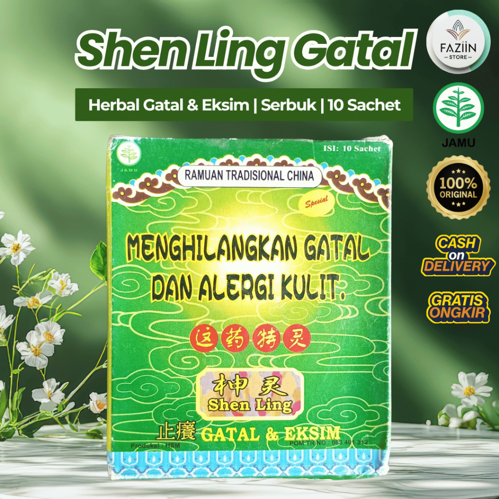 

Shen Ling Gatal | Suplemen Herbal | Untuk Menjaga Kesehatan Kulit