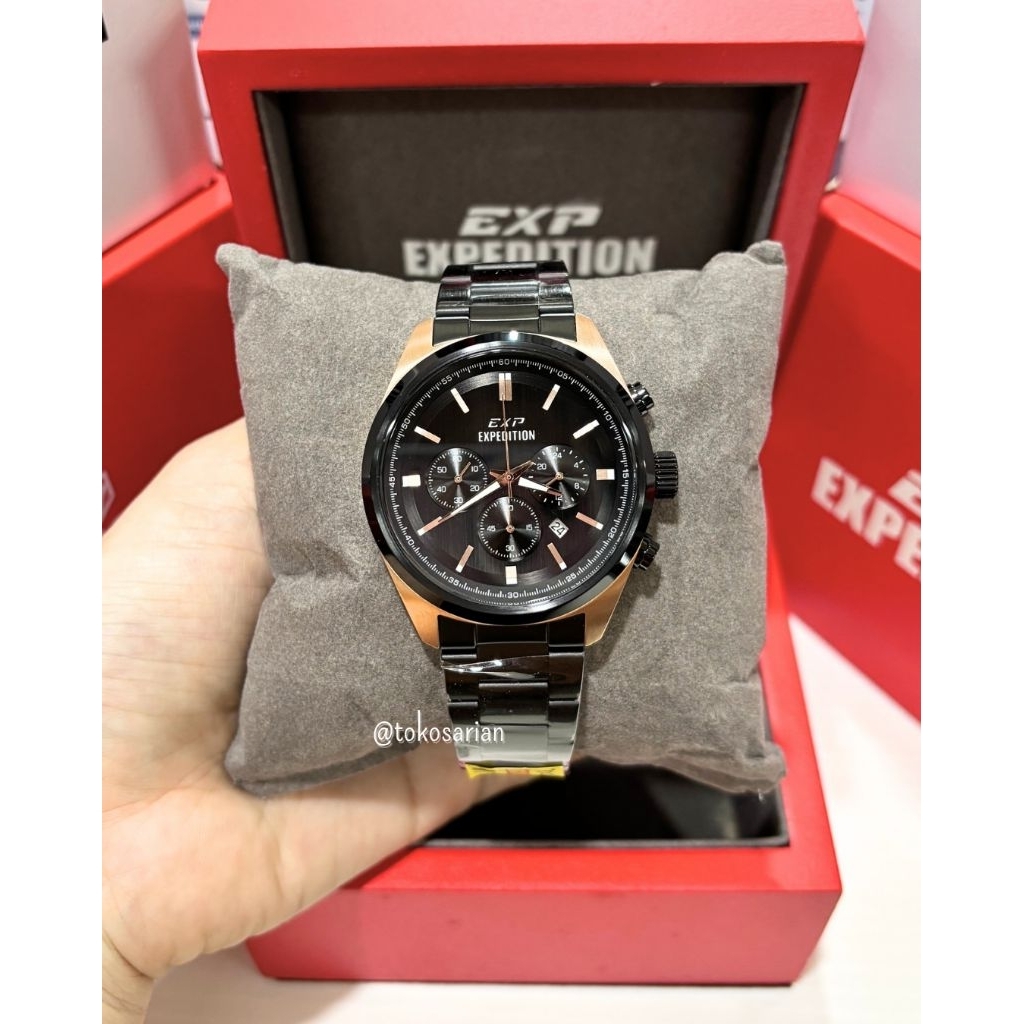 Expedition E6867M Original Bergaransi Jam Tangan Rantai Pria