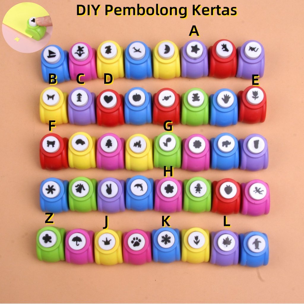 

Alat Pemotong Rumput Laut Kertas Scrapbook Bentuk Bintang Pembolong Kertas Motif Paper Punch DIY