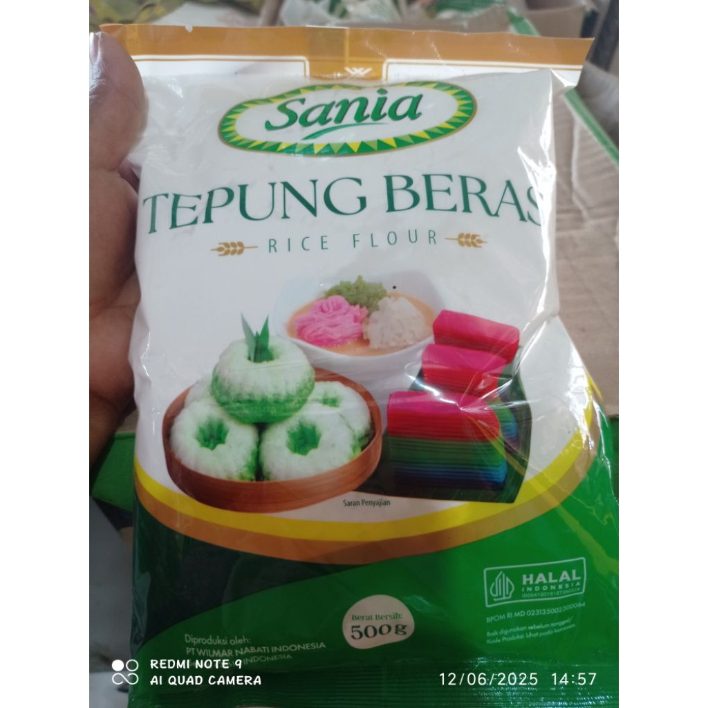 

tepung beras sania kemasan 500gr