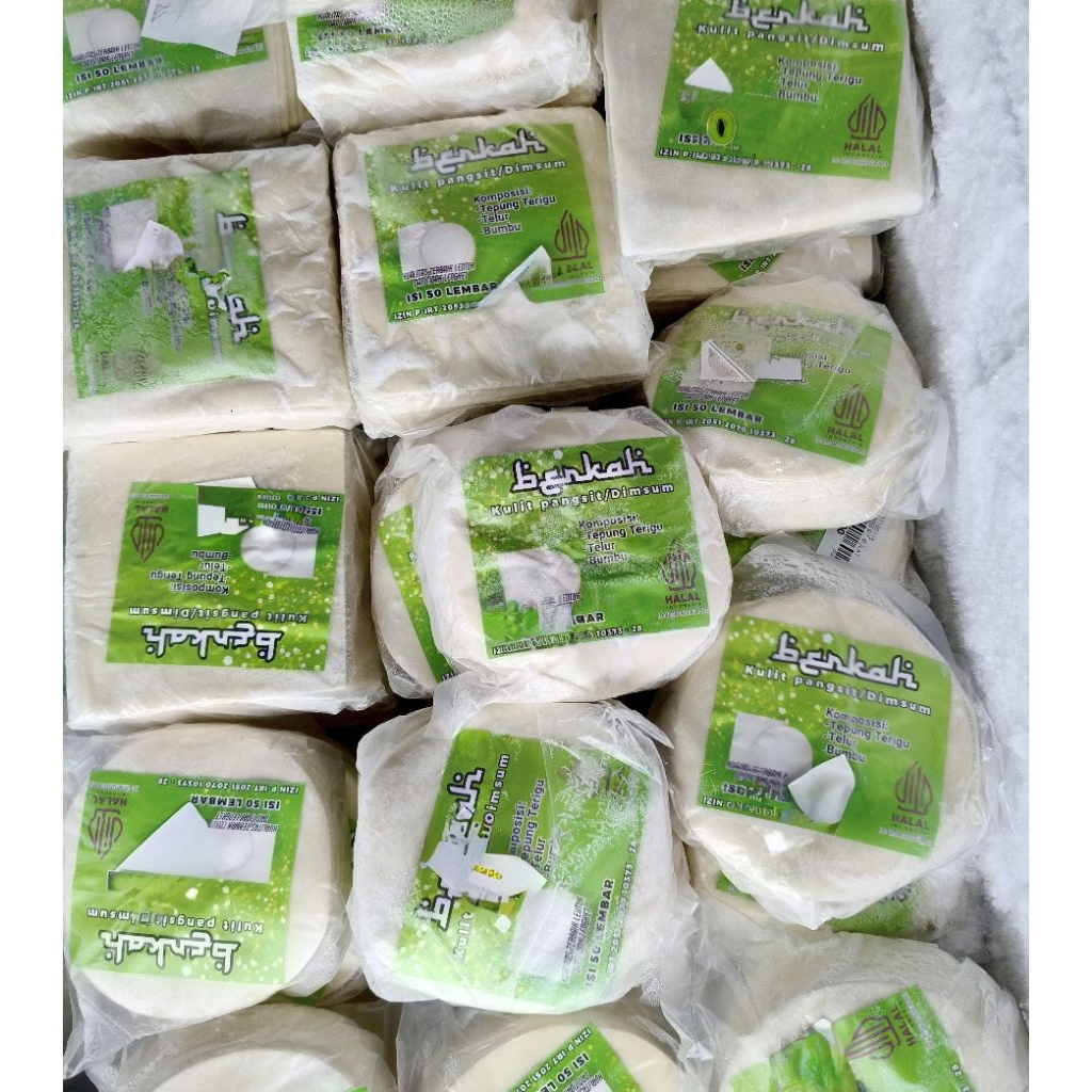 

Kulit Pangsit 50lembar/Kulit Dimsum/Kulit Siomay/Gyoza/Pisang Kribo