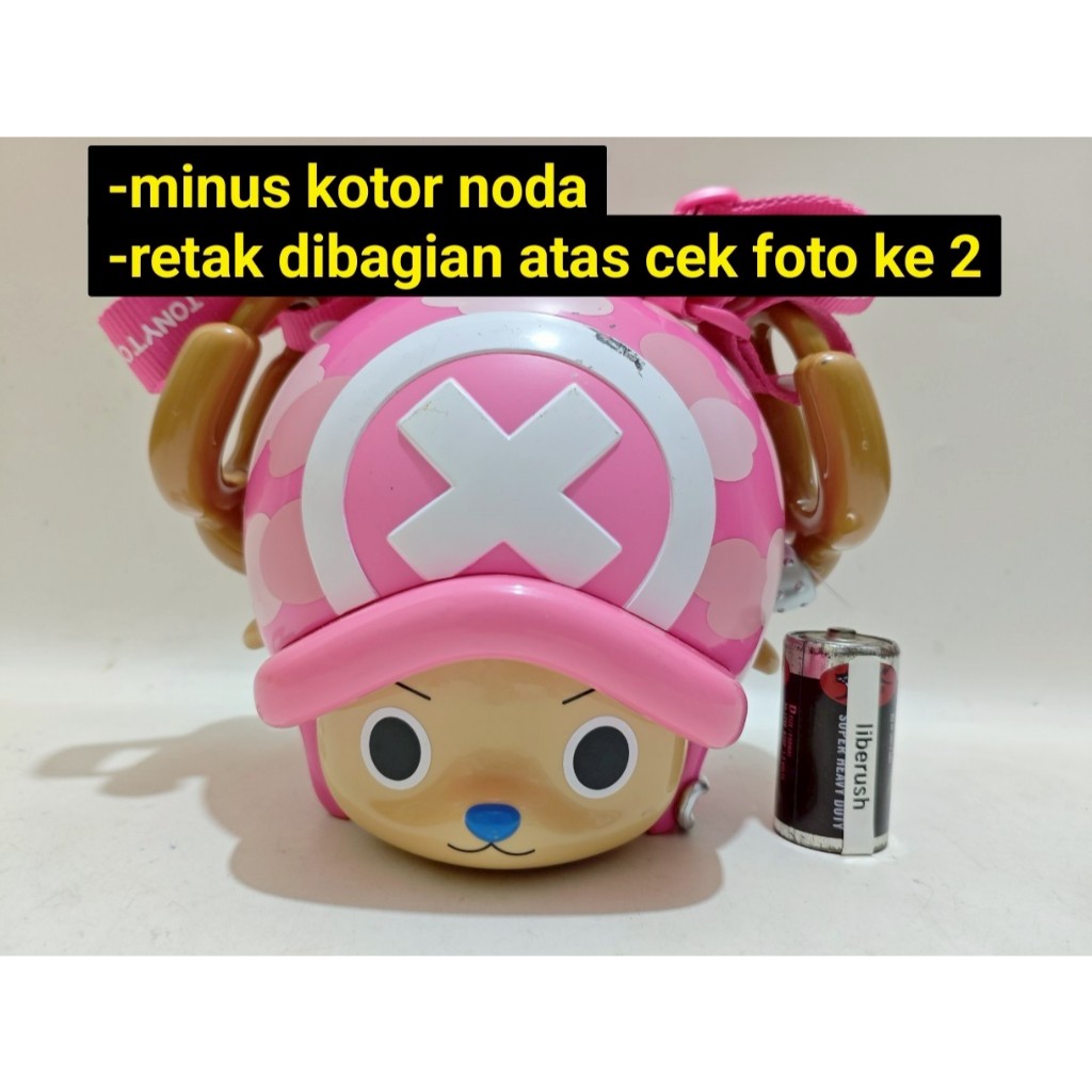 

Minus retak kotor Toei one piece tony chopper popcorn bucket candy dispenser storage merchandise
