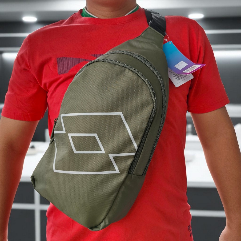 Lotto Cross Body Bag Tas Selempang Pria ORIGINAL