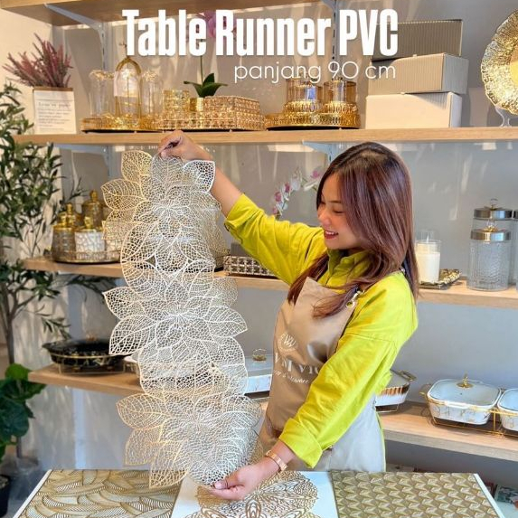 Taplak Meja/ Table Runner PVC