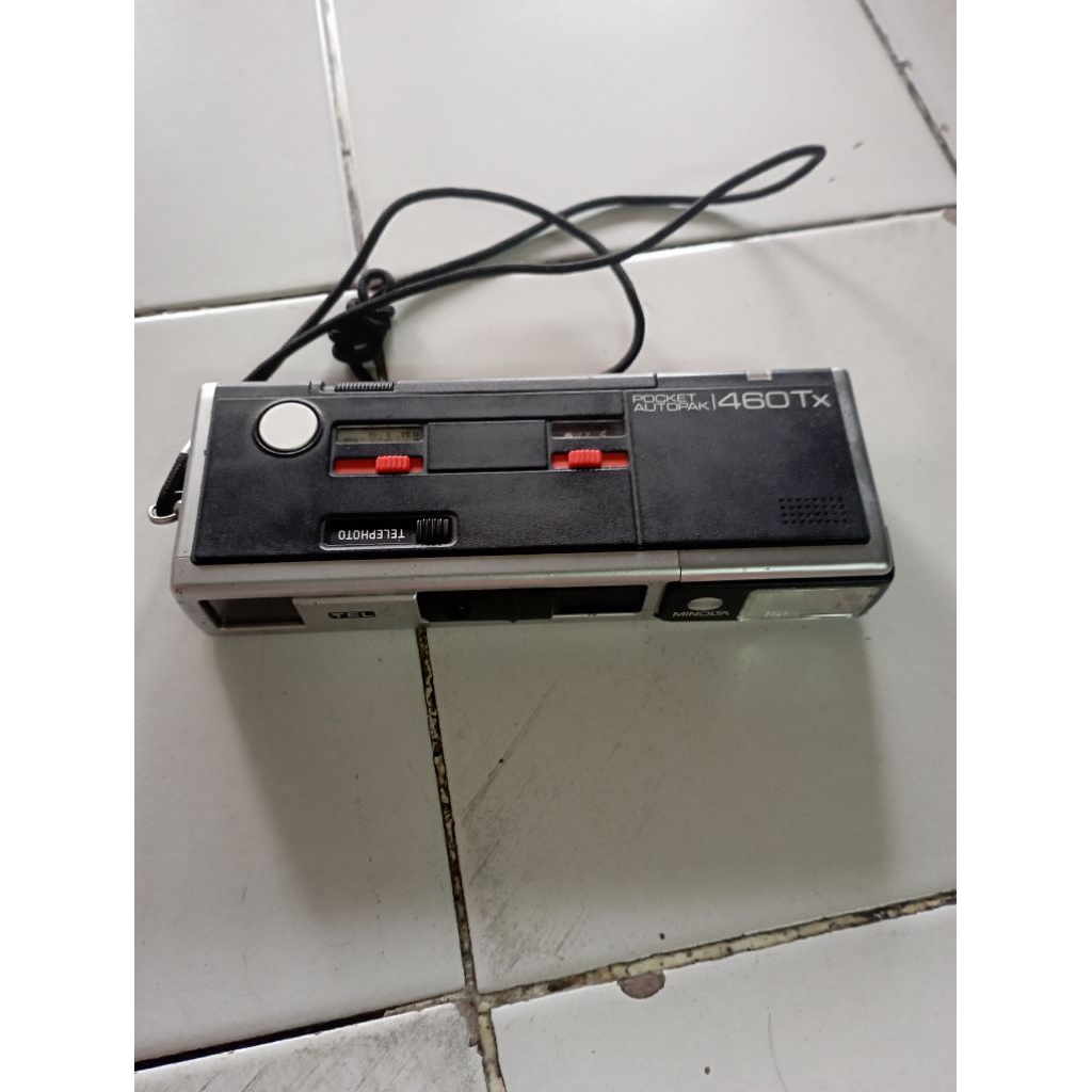 kamera vintage  minolta pocket autopak 460 tx