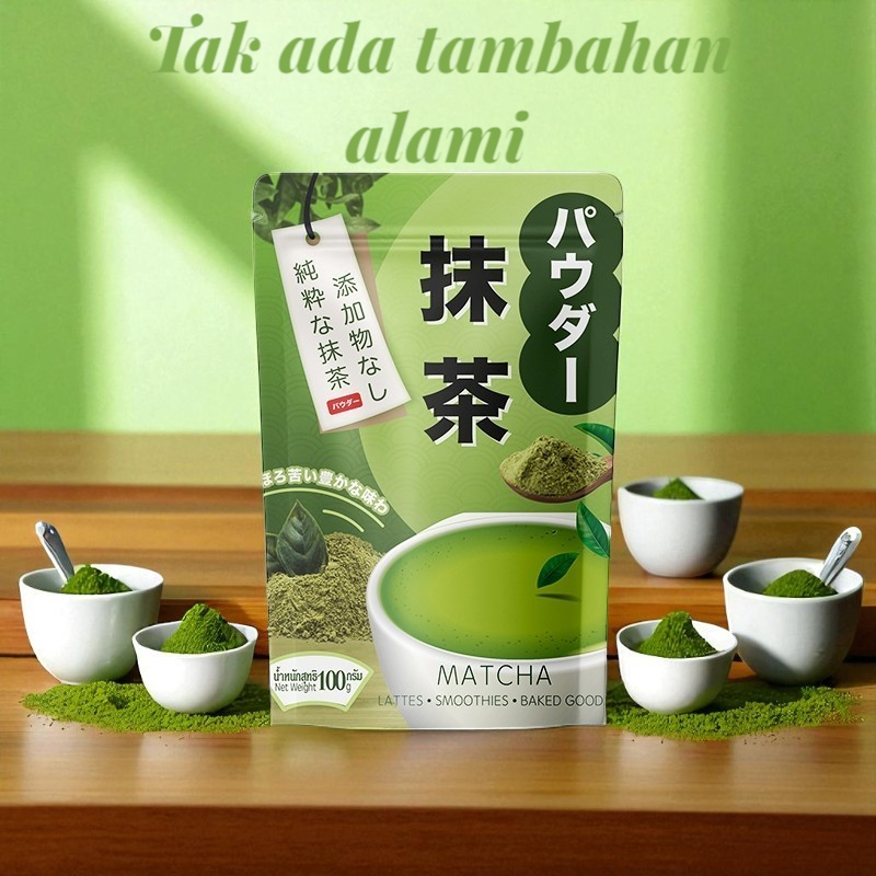 

Bubuk teh matcha yang menyehatkan Tanpa tambahan alami teh matcha organik