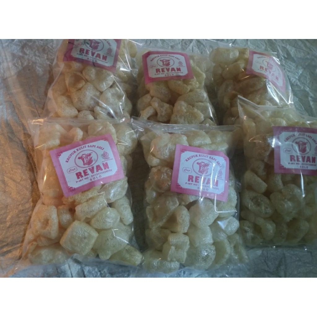 

50gram Kerupuk Rambak Kulit Sapi Dorokdok Jangek Original Fresh Produksi