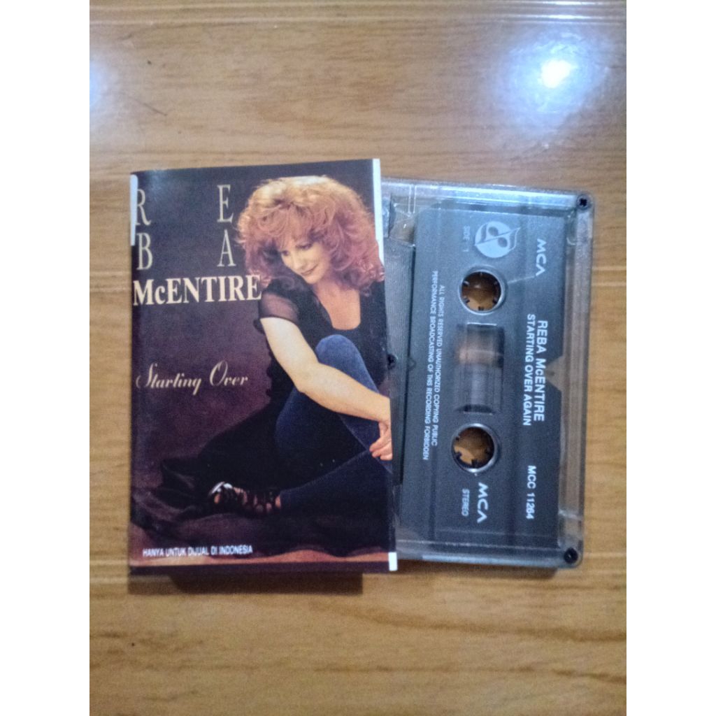 kaset pita reba mcentire - starting over