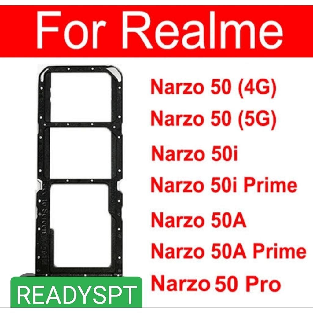 SIM TRAI/SIMLOCK/SLOT SIM/TEMPAT KARTU REALME NARZO 50I/NARZO 50I /NARZO 50A/NARZO 50A PREME/NARZO 5