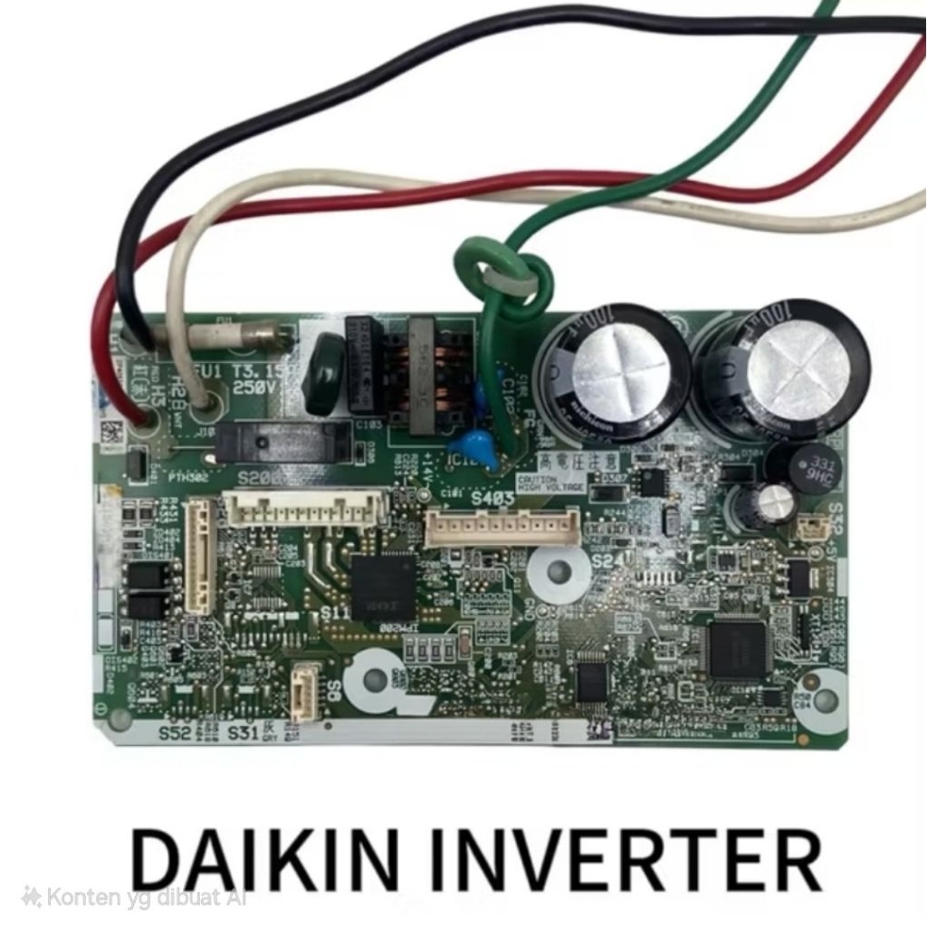 MODUL PCB DAIKIN INVERTER FTKQ 15-25UVM4 ORIGINAL DIJAMIN ORI