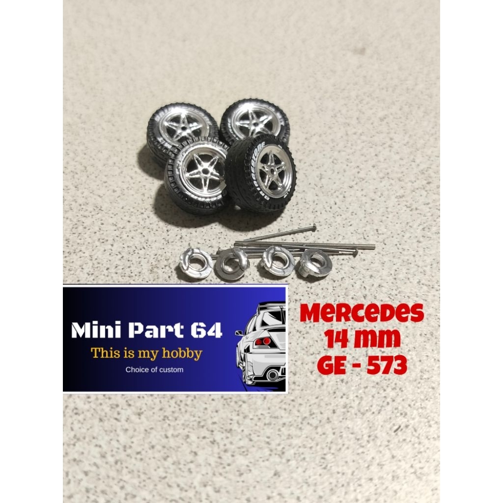 mini part 64 Ban 14mm GE-573