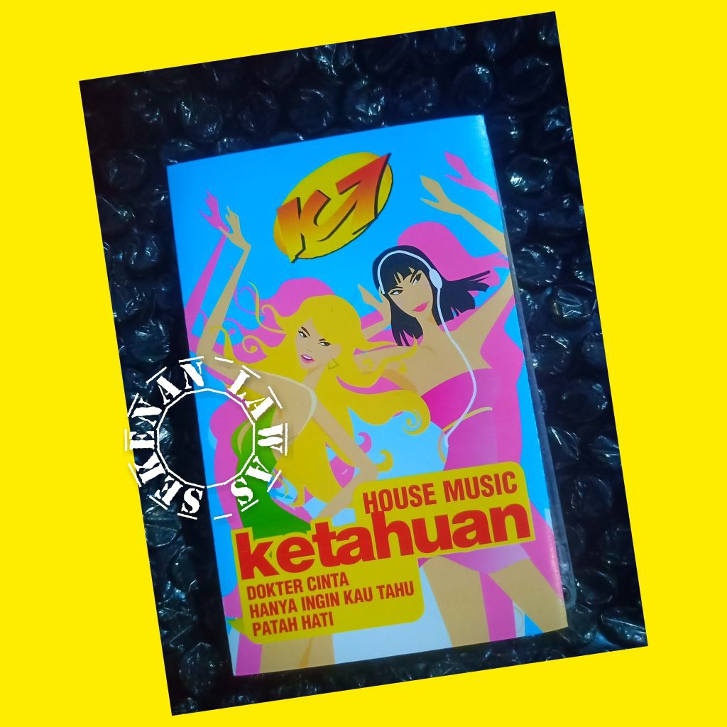 Kaset House Music Ketahuan / Dewa, Ahmad Dhani,Mulan Jameela, Matta Band, Caffein, Ratu dkk (Mulus)