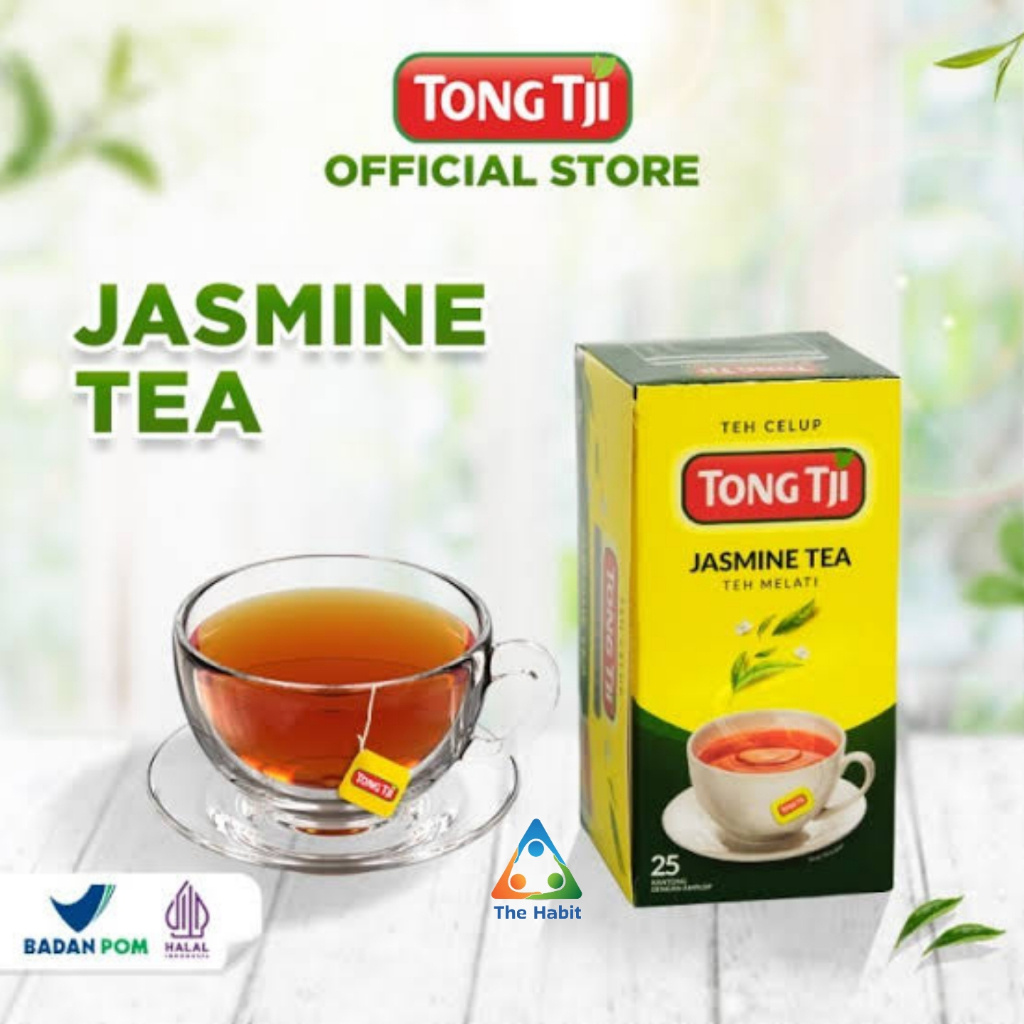 

(The Habit) Tong Tji Jasmine Tea dgn Amplop 25s, Teh Celup per Pack