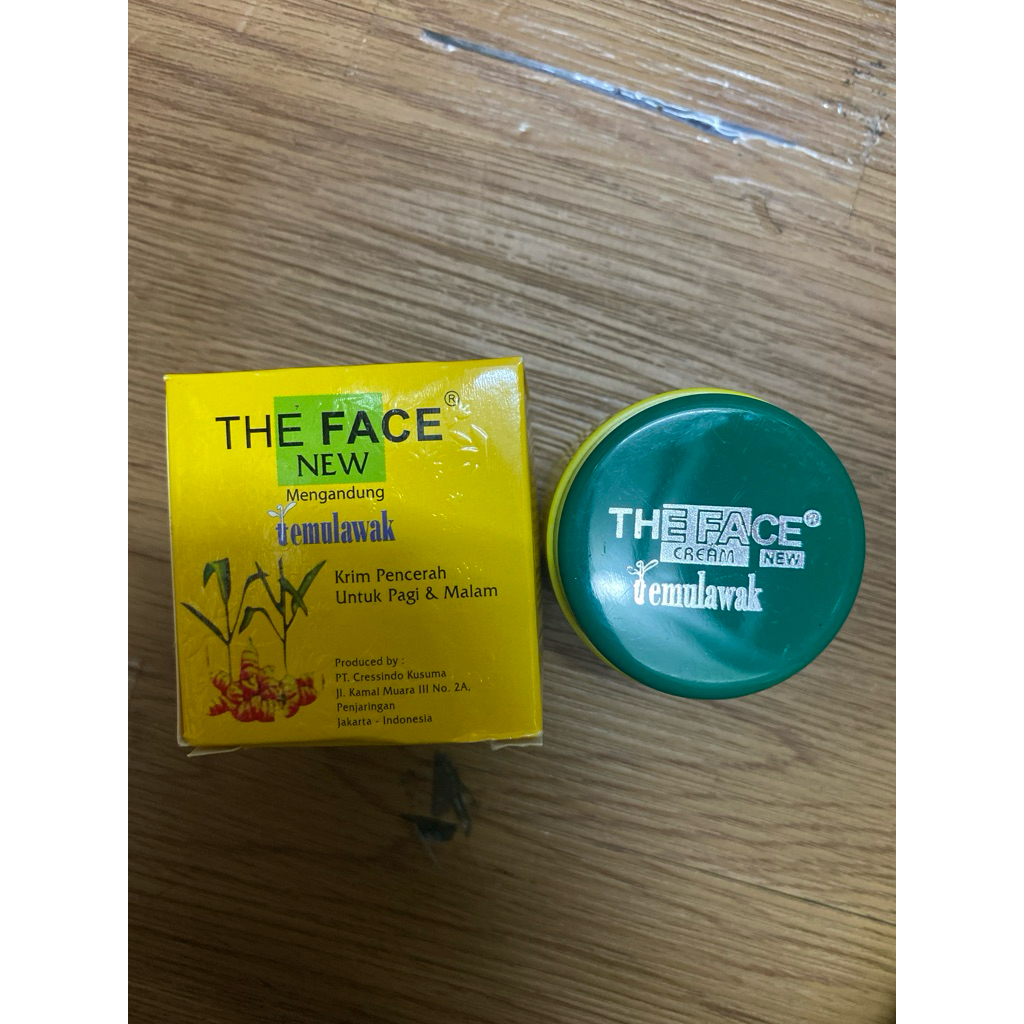 THE FACE TEMULAWAK KRIM PAGI&MALAM