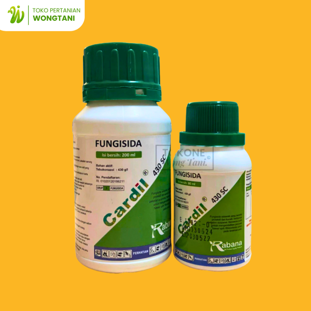 Fungisida Sistemik CARDIL 430SC Original RABANA Pengendali Layu Fusarium Dan Hawar