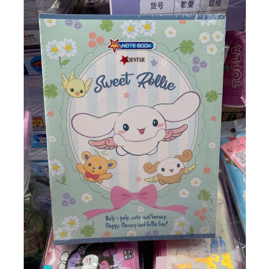 

Buku Tulis Newstar Sweet Rollie 38 Lembar - 10 Buku