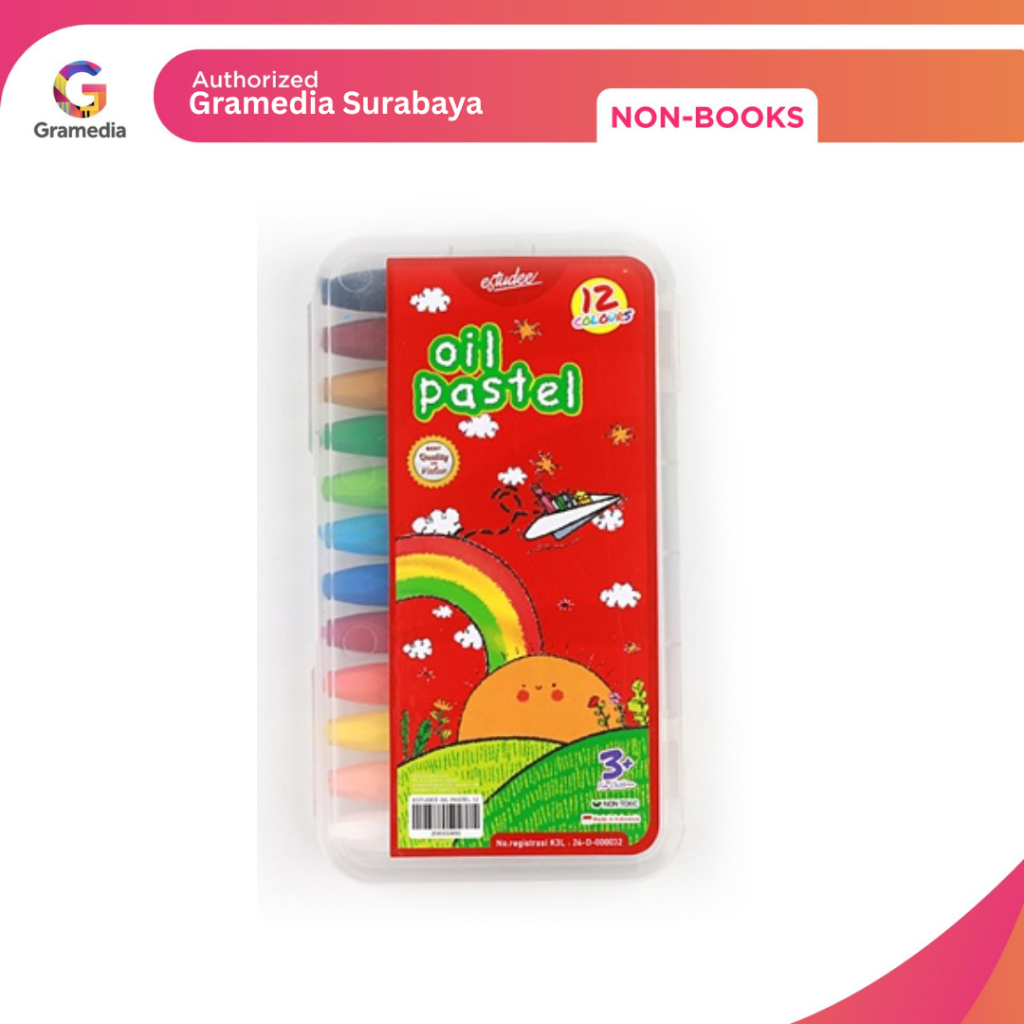 

Gramedia Surabaya NB - Estudee Oil Pastel 12