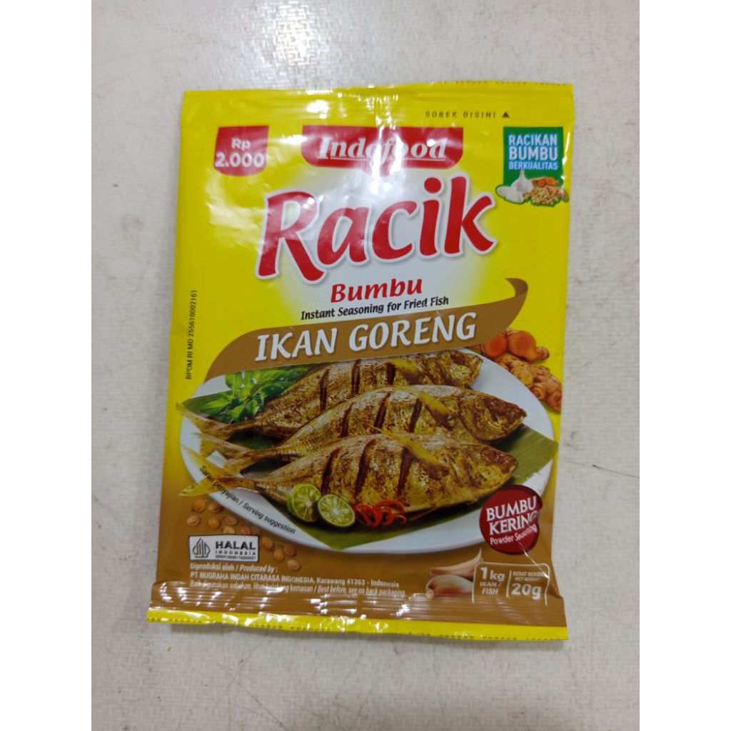 

INDOFOOD racik ikan goreng 20gram