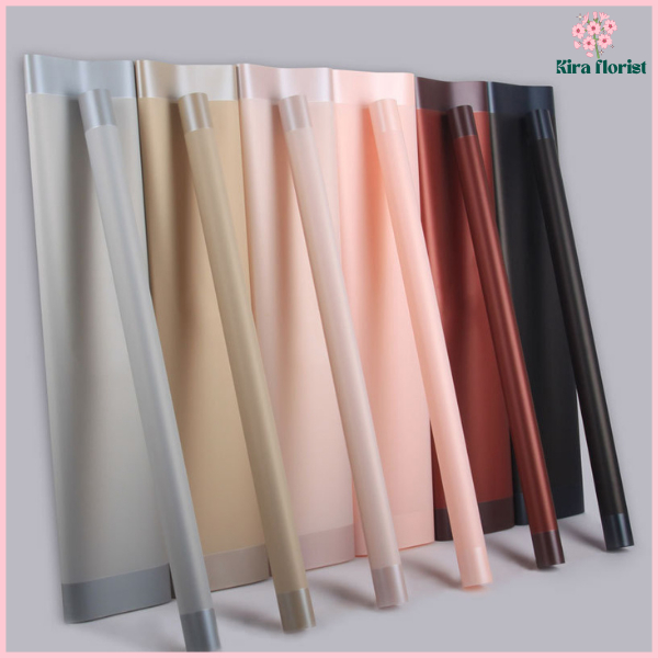 

PACK 20 Cellophane Flower Wrapping Big Line Color Kertas Buket Bunga Waterproof KB27