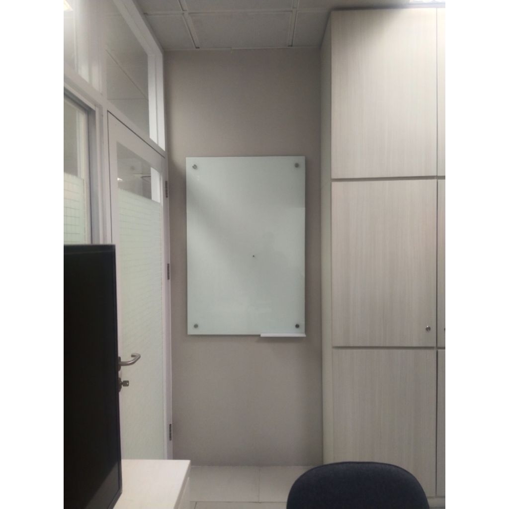 

Glassboard/ papan tulis kaca uk.80 x 120cm