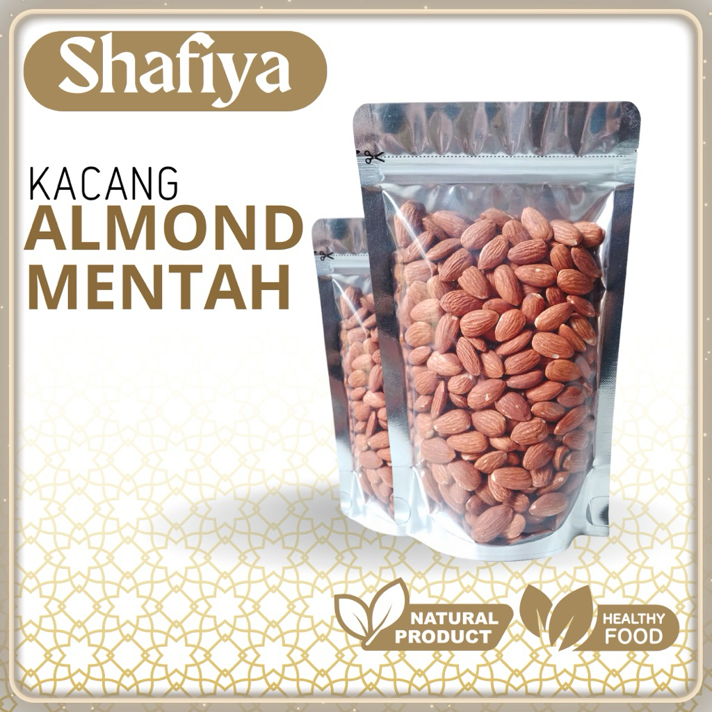 

Kacang Almond Kupas Mentah 500 GR