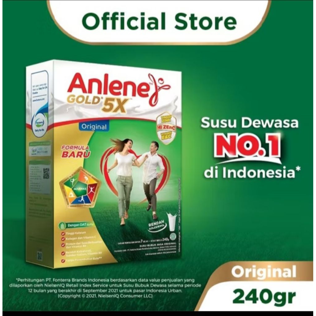 

Susu Anlene Gold 240 gr / Susu Bubuk Untuk Dewasa