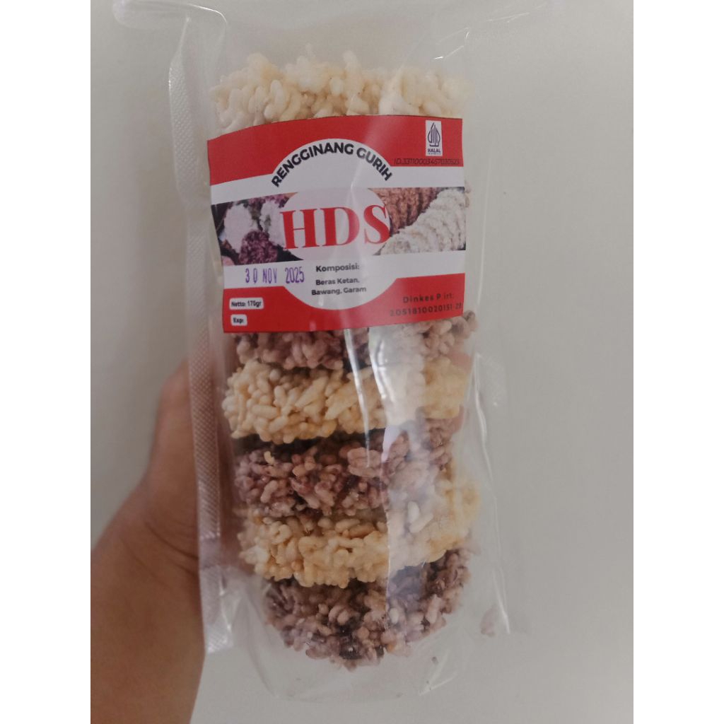 

Rengginang Gurih Isi 8 Pcs