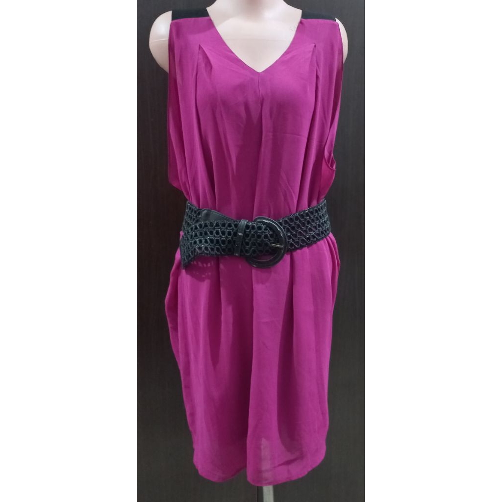 Preloved - Dress Fusia LD 142, PB 95