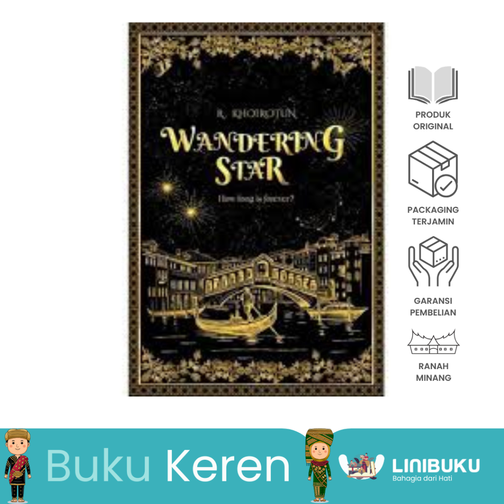 Novel WANDERING STAR NEW COVER hard cover