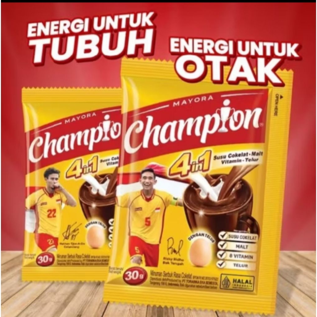 

Energen Champions Susu Coklat