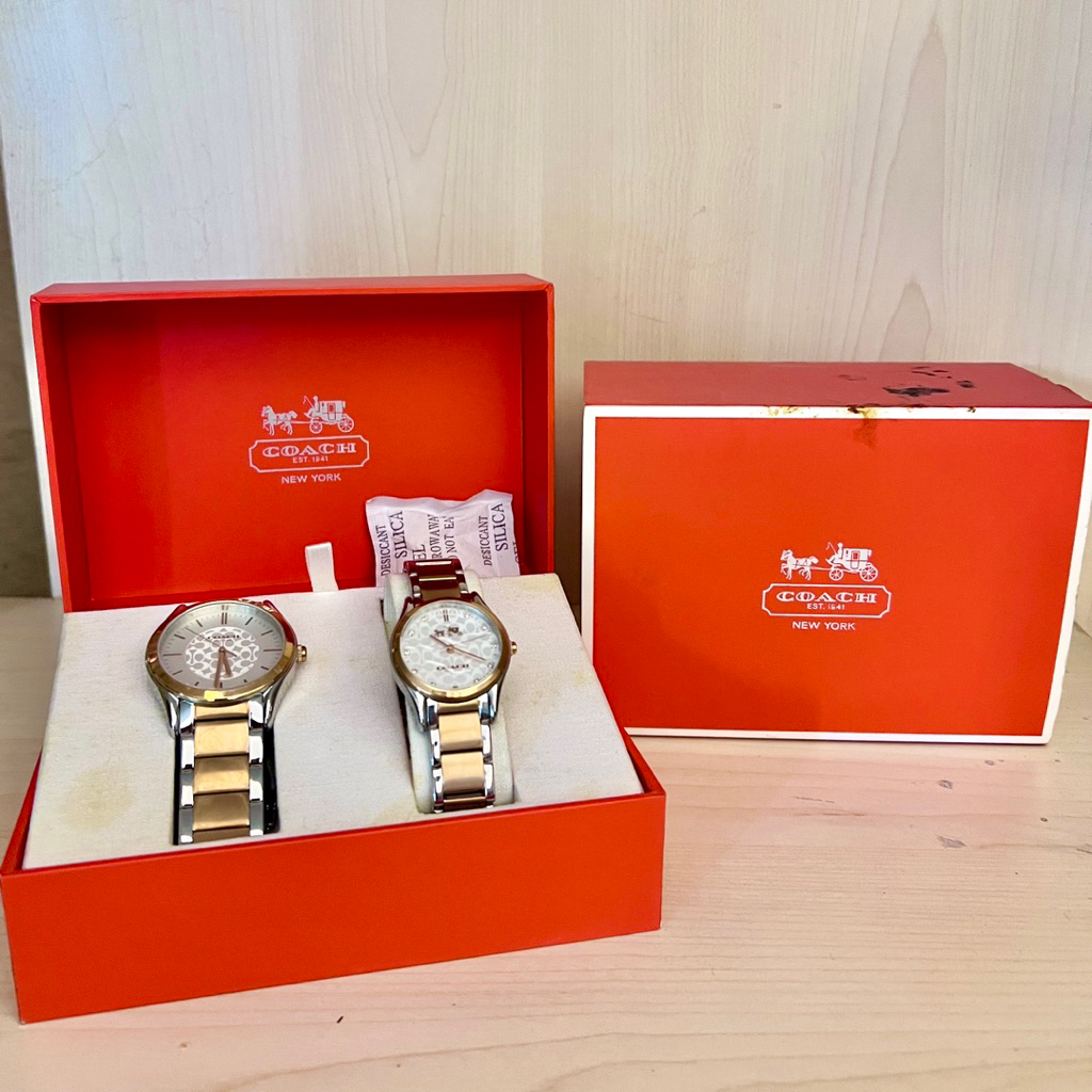 (NBU) Coach His and Hers Watch Set | Coach Boyfriend