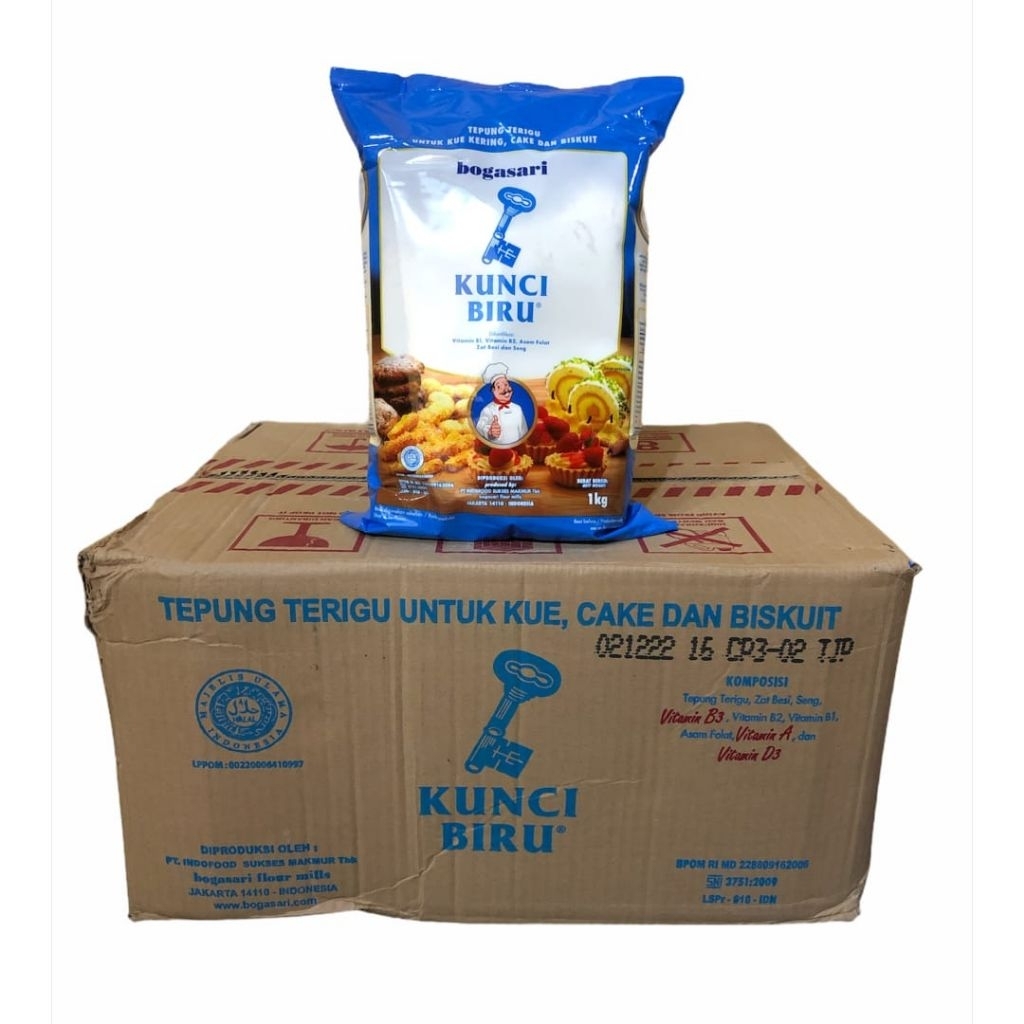 

Tepung Terigu Kunci Biru 1 kg